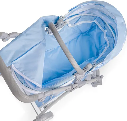 Vista 5 de JC Toys - Berenguer Boutique Cochecito deportivo plegable de lujo Colección Blue Royal para muñecas de hasta 20 pulgadas A partir de 3 años