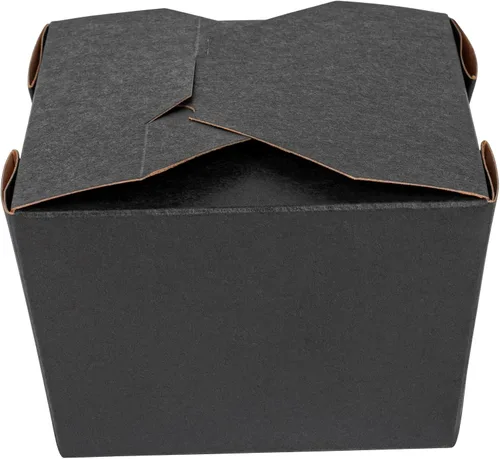 Vista 15 de Restaurantware Contenedor desechable para llevar, 30 oz / #1, negro