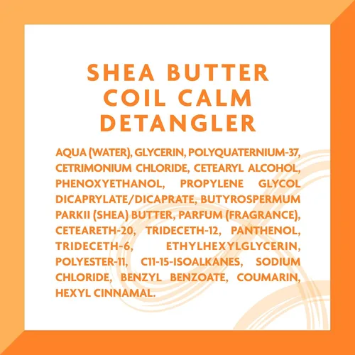 Vista 8 de Cantu Coil Calm Detangler con manteca de karité para cabello natural, 8 onzas líquidas