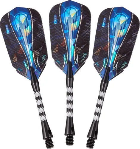 Vista 6 de Viper Astro - Juego de dardos de punta suave de 80% tungsteno con estuche