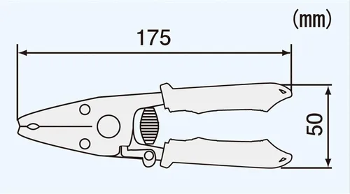 Vista 5 de ENGINEER Paquete de pelacables PA-14 y bolsa de herramientas BPT-PCH (fabricado en Japón)