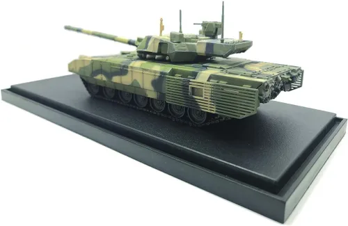 Vista 6 de T-14 (T14) Armata Russian Tank - Camuflaje verde - Modelo a escala 1/72