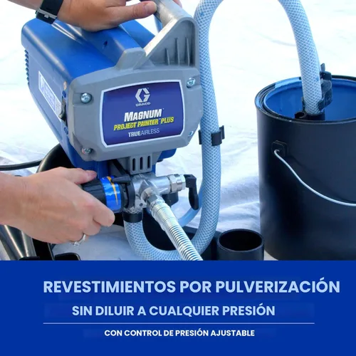 Vista 5 de Graco Magnum 257025 Máquina pulverizadora de pintura Project Painter Plus
