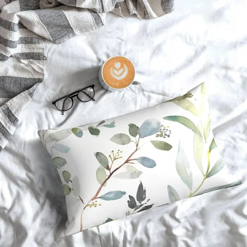 Vista 7 de Funda de almohada de caballos con múltiples capas de caballos florales, tamaño Queen, funda de almohada suave de 20 x 30 pulgadas, duradera