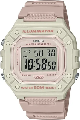 Vista 8 de Casio W218H Series Men’s Digital Watch 50M WR 1/100 Second Stopwatch 100 SEC Chronograph LED Backlight Countdown Timer Daily Alarm