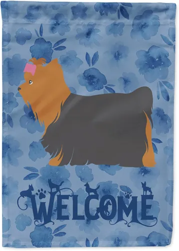 Vista 89 de Caroline's Treasures CK6175GF Affenpinscher - Bandera de bienvenida