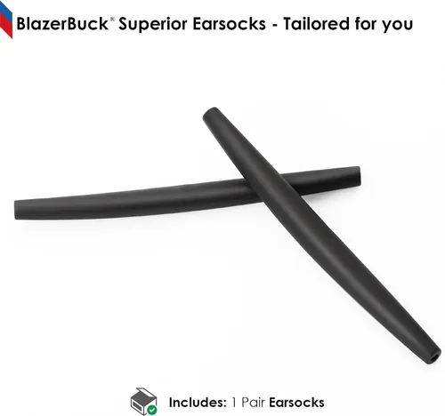 Vista 5 de BLAZERBUCK Calcetines de repuesto para gafas de sol Oakley Whisker/Juliet/A Wire, Negro -, 0