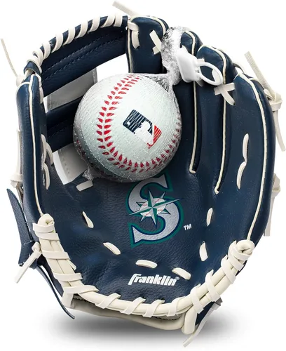 Vista 11 de Franklin Sports MLB Youth Teeball Glove and Ball Set - Kids Baseball and Teeball - Perfect First Kids Glove - 9.5