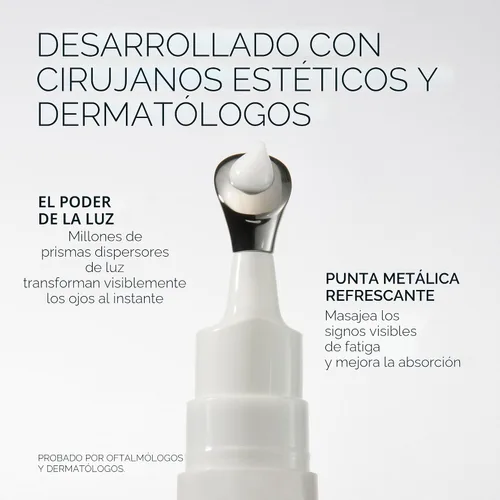 Vista 6 de RoC Derm Correxion Retinol Crema de Reparación para Ojos Tratamiento de Ojeras con Niacinamida, Resveratrol, Proxygen para ojos hinchados, arrugas