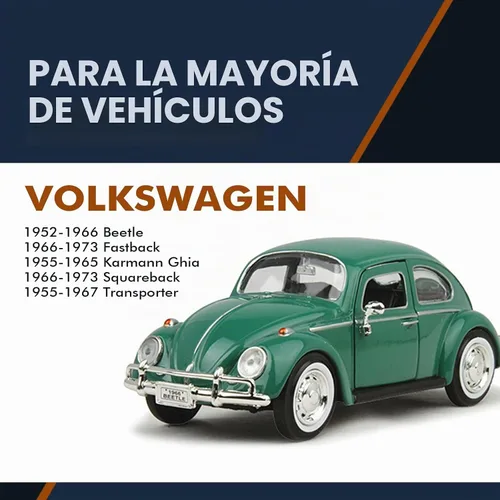 Vista 2 de PM Auto Juego de 4 amortiguadores delanteros y traseros compatibles con Volkswagen Beetle 1952-1966