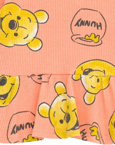 Vista 4 de Disney Minnie Mouse Winnie the Pooh The Aristocats Lilo & Stitch Peplum - Camiseta y pantalones para recién nacidos a niños grandes