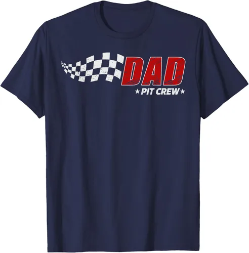 Vista 77 de Dad Pit Crew Race Car Birthday Family Matching Pit Crew Camiseta Pit Crew