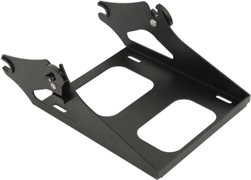 Vista 5 de Kit de equipaje King Tour Pack + estante de montaje de dos piezas + hardware de acoplamiento + kit de portaequipajes superior para Harley Davidson