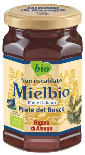 Vista 6 de Rigoni di Asiago Mielbio - Miel orgánica italiana cruda y cremosa, flor silvestre, 6