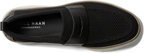 Vista 2 de Cole Haan Grandpro Topspin Stitchlite Penny - Mocasines para hombre, plantilla extraíble hecha a mano, puntera