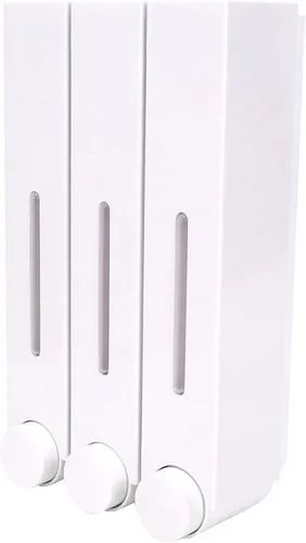 Vista 8 de 3-Pack Wall Mount Shower Soap Dispenser for Hotel Bathroom