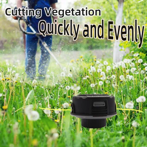 Vista 7 de Quintillus H02 Weed Eater Head Universal Trimmer Head String Trimmer Head Bump Feed Wacker Head Wacker Cabezal de repuesto para Weed Warrior, Echo