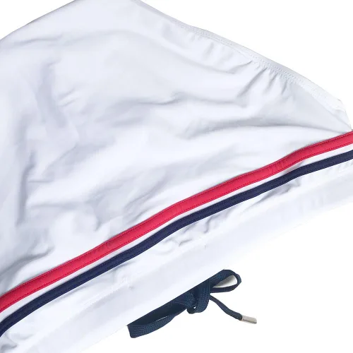 Vista 6 de UXH Nuevos hombres Tigh natación calzoncillos blancoTrunks traje de baño traje de baño repelente al agua hombre playa corto hombres traje de baño