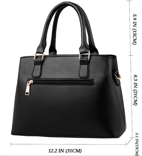 Vista 2 de Dreubea Bolso bandolera de cuero para mujer