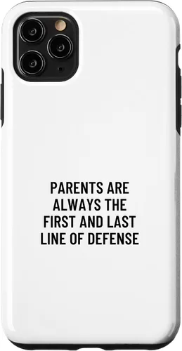 Vista 11 de iPhone 15 Parents are always the first and last line of defense Case