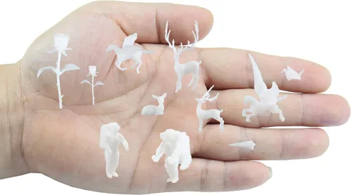 Vista 5 de Micro Landscape Model - Relleno miniatura para fundición de resina, paquete de 11