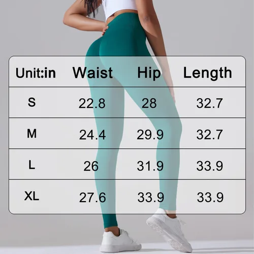 Vista 6 de Darkterror Leggings de entrenamiento para mujer con levantamiento de glúteos, cintura alta, sin costuras, para gimnasio, leggings de yoga