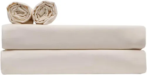 Vista 10 de Sábanas de tamaño King con parte superior flexible de cabeza dividida para cama ajustable, 800 TC-100% algodón, 4 piezas, sábanas divididas