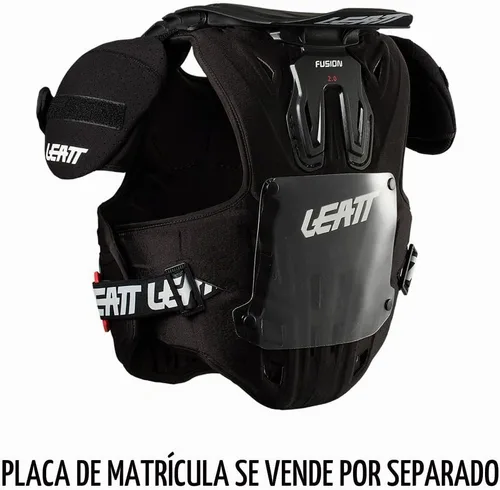 Vista 4 de Leatt Fusion Vest 2.0 Jr Junior (negro, Small/Medium)