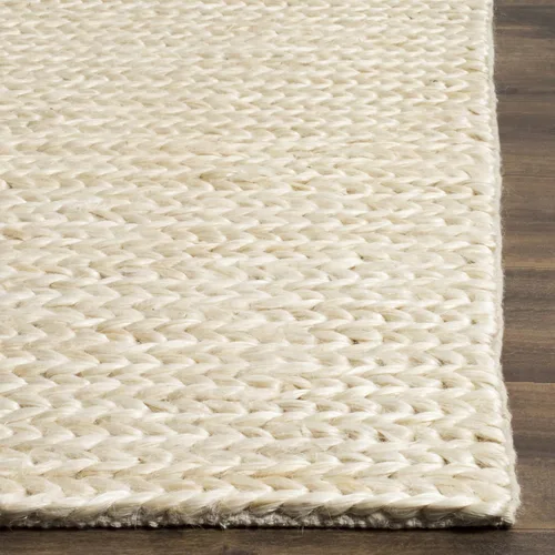 Vista 3 de SAFAVIEH Natural Fiber Collection - Alfombra de pasillo de 2 pies 3 pulgadas x 6 pies, marfil, yute hecho a mano, ideal para zonas de alto tráfico