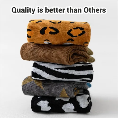 Vista 4 de Calcetines antideslizantes para bebés, calcetines de tobillo antideslizantes con agarres, calcetines para recién nacidos, niñas y niños, 5 pares
