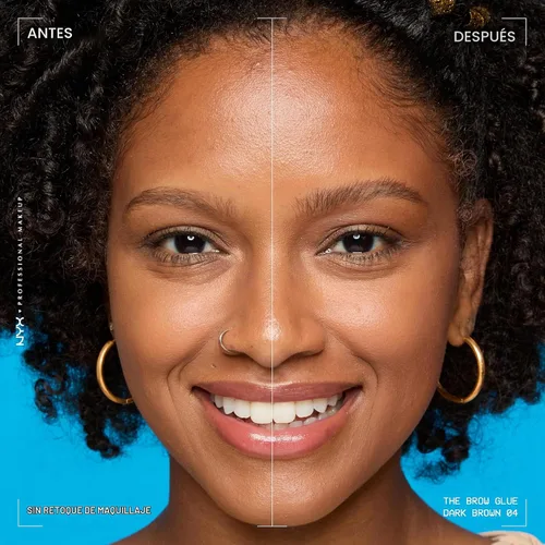 Vista 5 de NYX PROFESSIONAL MAKEUP - El pegamento para cejas, gel para cejas de fijación extrema - Transparente 01 Transparente