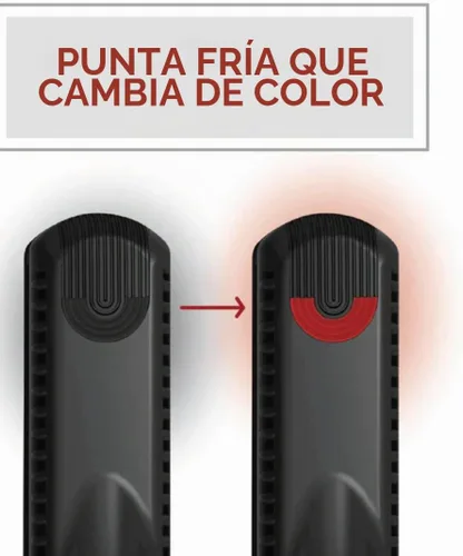 Vista 2 de Croc Premium - Plancha plana de titanio infrarrojo negro 1.5