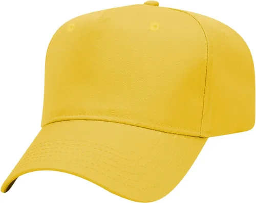 Vista 9 de OTTO Gorra de béisbol de perfil medio con 5 paneles OTTO 31-069 Negro y natural.