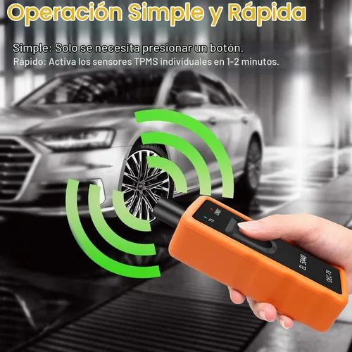 Vista 3 de Herramienta de activación y restablecimiento LAUNCH TPMS para sensor de presión de neumáticos GM, herramienta de programación y entrenamiento