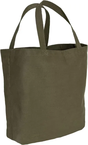 Vista 5 de Rothco Bolsa de lona de camuflaje y sólido, bolsa de comestibles reutilizable para el trabajo y más Reusable Durable Cotton Canvas, 22L Capacity
