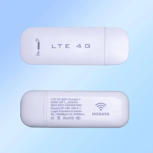 Vista 2 de Enrutador WiFi 4G portátil con ranura para tarjeta SIM, módem WiFi LTE USB WiFi de alta velocidad, punto de acceso portátil de viaje, mini enrutador