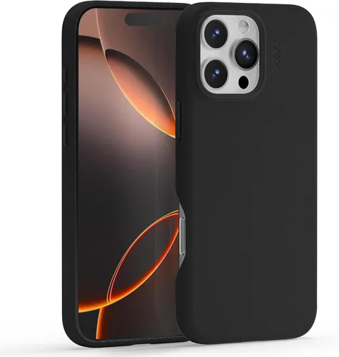 Vista 35 de MOFT Snap Case MOVAS™ para iPhone 16 Pro Max, compatible con MagSafe, funda magnética de cuero vegano premium con sensación suave, color duradero