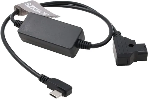 Vista 4 de SZRMCC Almohadilla de teléfono móvil, tableta, Mac-Book, dispositivo USB C tipo C a D-tap PD Cable de alimentación de carga rápida para montaje en V