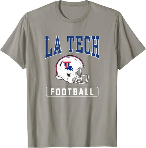 Vista 14 de Camiseta con casco de fútbol Louisiana Tech Bulldogs, Negro