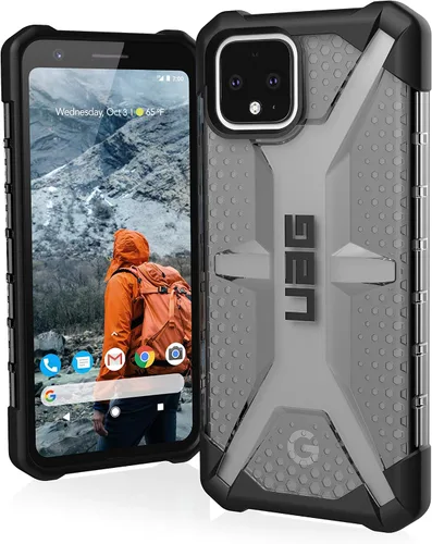 Vista 10 de URBAN ARMOR GEAR UAG Made for Google Pixel 4 [pantalla de 5.7 pulgadas] Monarch Feather-Light Rugged [Crimson] funda militar probada contra caídas