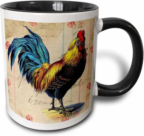 Vista 13 de 3dRose Taza, 11oz, Rojo/Blanco, taza_108229_5
