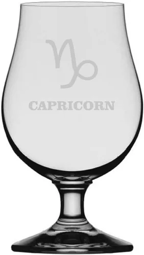 Vista 23 de Símbolo del zodiaco grabado multiusos 12.75oz Copa de vino Géminis
