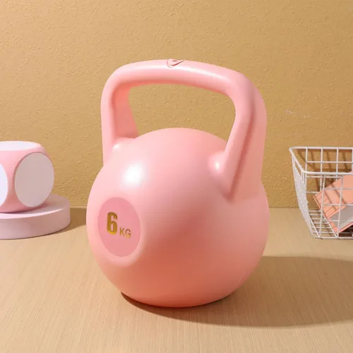 Vista 4 de Pesa rusa de polietileno llena de agua, portátil, peso de entrenamiento de fuerza para entrenamiento de gimnasio en casa, equipo de ejercicio