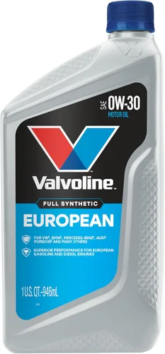Vista 214 de Valvoline SynPower Full aceite sintético para motor, 1 Cuarto de galón, Ambar