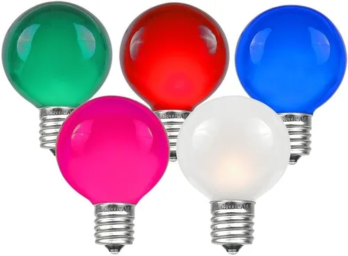 Vista 11 de Novelty Lights Bombillas de repuesto incandescentes ST38 Edison de 7 W, paquete de 25 Transparente (St38)