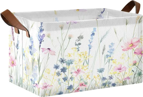 Vista 14 de senya Cesta de almacenamiento 1 unids grande plegable bolsa de ropa rectangular plegable tela cesta de lavandería plegable cubo de lavado plegable