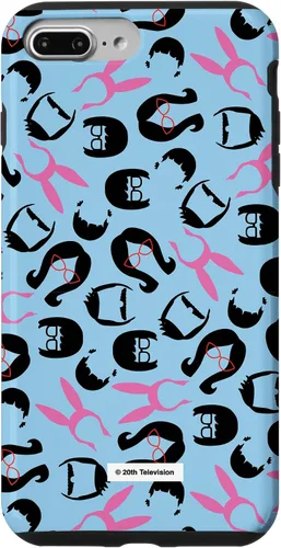 Vista 12 de Bob’s Burgers Bob Linda Gene Tina Louise Hair Light Blue Case for iPhone 17