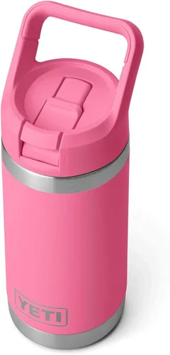 Vista 153 de YETI Rambler Jr. - Botella de 12 onzas para niños, con tapa con pajilla