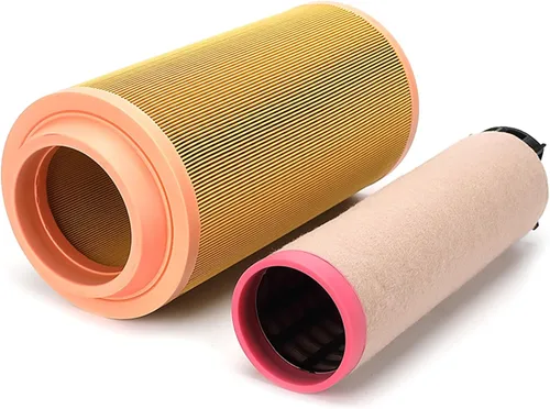 Vista 3 de Filtro de aire FA101 JM-1054AB P780036 P778994 AF25724 para Caterpillar E312F E312E E313F E318D2L E318D2L E316E E318E