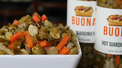 Vista 3 de Buona Chicago Hot Giardiniera (2-PACK)